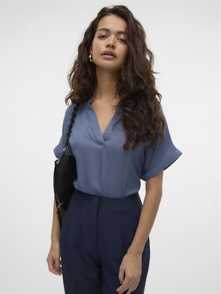 VMBEAUTY SS TOP WVN GA NOOS china blue
