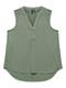 VMBELLA SL V-NECK TOP WVN GA NOOS hedge green