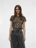 VMBELLA SS TOP AOP WVN GA tigers eye