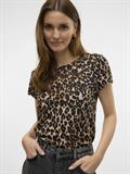 VMBELLA SS TOP AOP WVN GA tigers eye