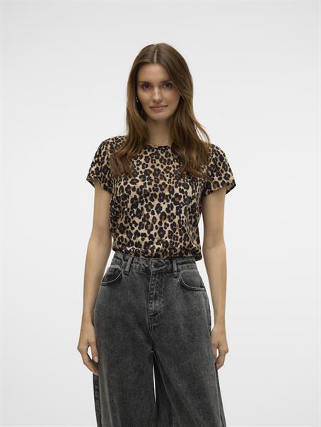 VMBELLA SS TOP AOP WVN GA tigers eye