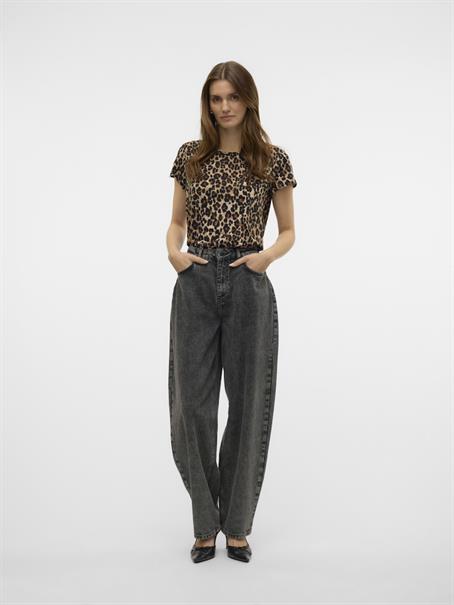 VMBELLA SS TOP AOP WVN GA tigers eye