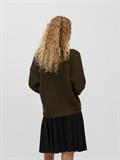 VMBERRY LACE LS V-NECK PULLOVER NOOS forest night
