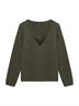 VMBERRY LACE LS V-NECK PULLOVER NOOS forest night