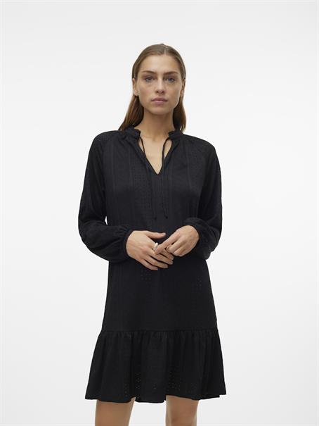 VMBILLI LS SHORT DRESS JRS BOO black
