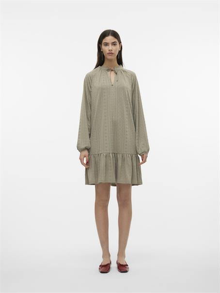 VMBILLI LS SHORT DRESS JRS BOO laurel oak