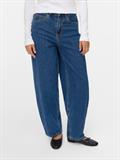 VMBILLIE HR BARREL ANK JEANS LI3142 NOOS medium blue denim