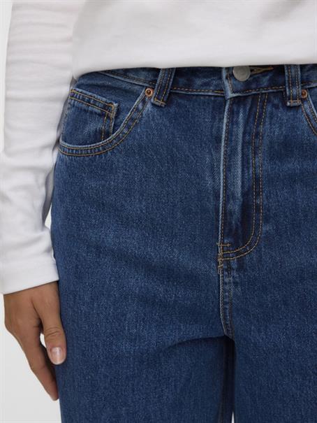 VMBILLIE HR BARREL ANK JEANS LI3142 NOOS medium blue denim