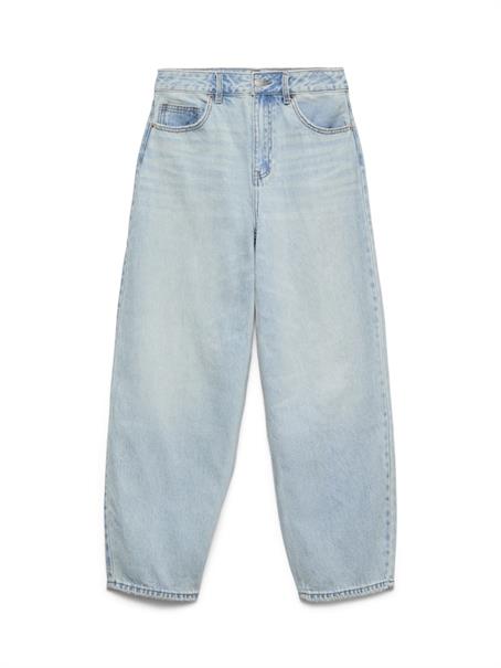 VMBILLIE HR BARREL ANK JEANS LI3146 NOOS light blue denim