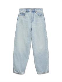 VMBILLIE HR BARREL ANK JEANS MIX GA NOOS light blue denim