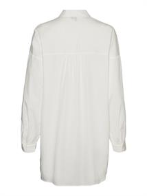 VMBINA L/S OVERSIZE SHIRT WVN NOOS snow white