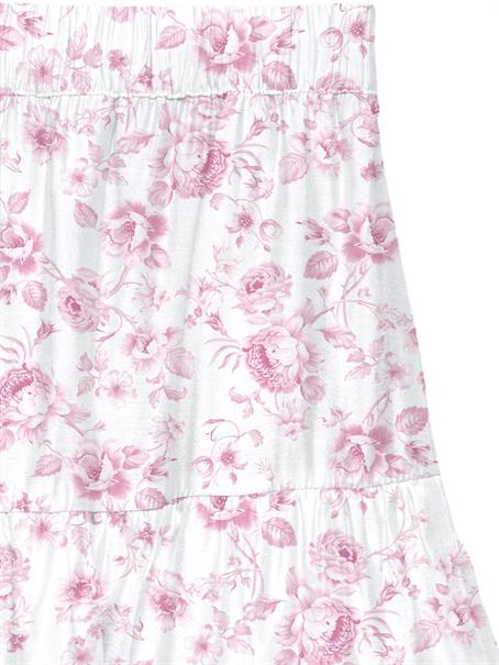 VMBLISS H/W SHORT DETAIL SKIRT WVN snow white2