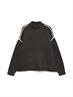 VMBOOM LS HIGHNECK PIPING PULLOVER NOOS chocolate torte