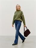 VMBOOM LS HIGHNECK PIPING PULLOVER NOOS sphagnum