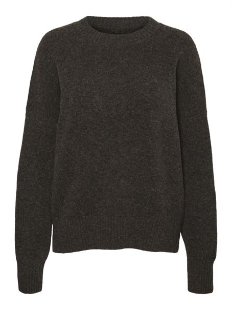 VMBOOM LS O-NECK PULLOVER GA NOOS chocolate torte