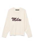 VMBOOM LS O-NECK TEXT PULLOVER NOOS birch