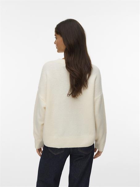 VMBOOM LS O-NECK TEXT PULLOVER NOOS birch
