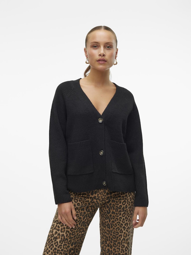 V neck button cardigan new arrivals