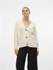 VMBOOM LS V-NECK BUTTON CARDIGAN GA NOOS birch