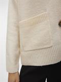 VMBOOM LS V-NECK BUTTON CARDIGAN GA NOOS birch