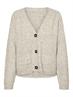 VMBOOM LS V-NECK BUTTON CARDIGAN GA NOOS birch