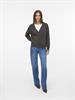 VMBOOM LS V-NECK BUTTON CARDIGAN GA NOOS chocolate torte