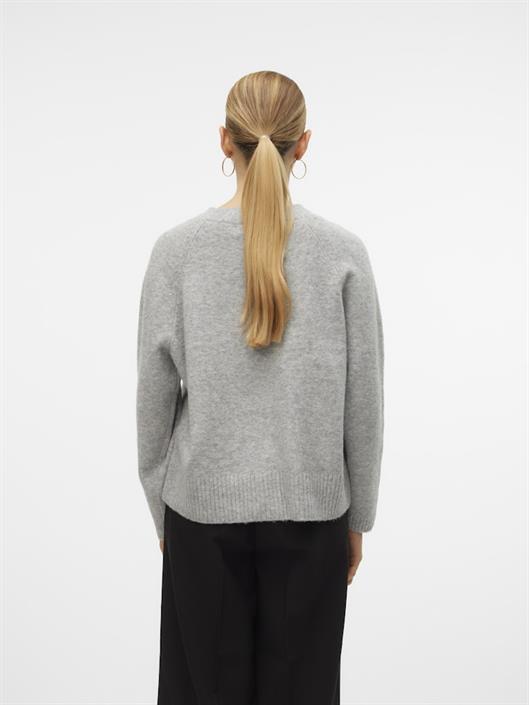 vmboom-ls-v-neck-button-cardigan-ga-noos-light-grey-melange