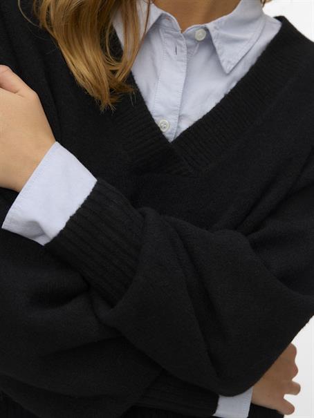 VMBOOM LS V-NECK PULLOVER black