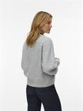 VMBOOM LS V-NECK PULLOVER light grey melange