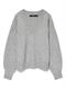 VMBOOM LS V-NECK PULLOVER light grey melange
