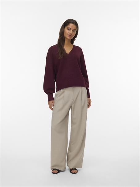 VMBOOM LS V-NECK PULLOVER winetasting