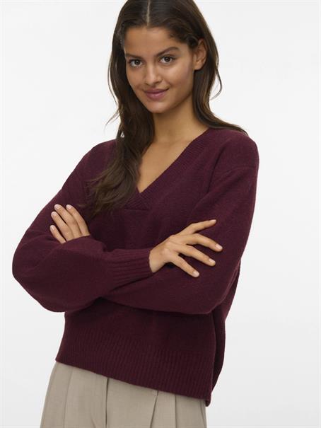 VMBOOM LS V-NECK PULLOVER winetasting