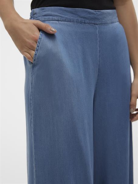 VMBREE MR WIDE TENCEL CULOTTE GA NOOS medium blue denim