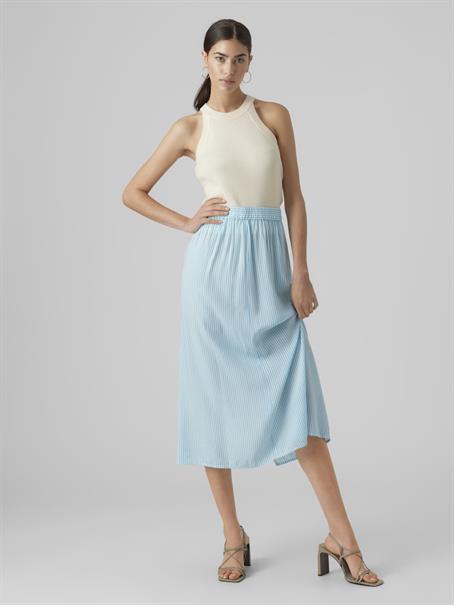VMBUMPY ANKLE SKIRT WVN GA snow white1