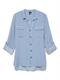 VMBUMPY L/S SHIRT NEW WVN GA NOOS azure blue
