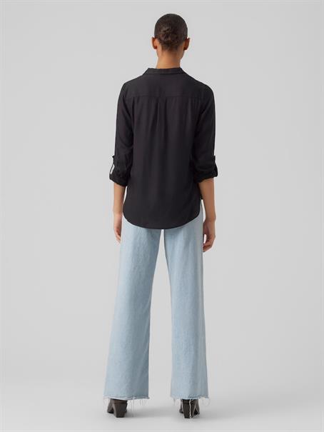 VMBUMPY L/S SHIRT NEW WVN GA NOOS black