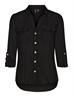 VMBUMPY L/S SHIRT NEW WVN GA NOOS black