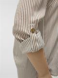 VMBUMPY L/S SHIRT NEW WVN GA NOOS brown lentil