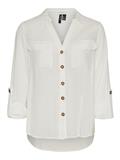 VMBUMPY L/S SHIRT NEW WVN GA NOOS snow white1