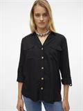VMBUMPY L/S SHIRT NEW WVN NOOS black