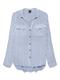 VMBUMPY L/S SHIRT NEW WVN NOOS brunnera blue1