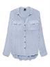 VMBUMPY L/S SHIRT NEW WVN NOOS brunnera blue1