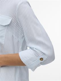 VMBUMPY L/S SHIRT NEW WVN NOOS gray mist