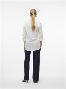 VMBUMPY L/S SHIRT NEW WVN NOOS snow white1