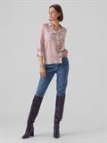 VMBUMPY L/S SHIRT NEW WVN NOOS snow white9