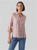 VMBUMPY L/S SHIRT NEW WVN NOOS snow white9