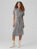 VMBUMPY SS CALF SHIRT DRESS WVN GA NOOS snow white2