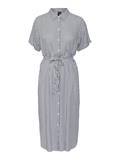 VMBUMPY SS CALF SHIRT DRESS WVN GA NOOS snow white2