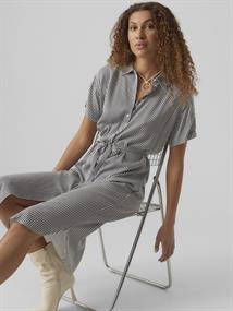 VMBUMPY SS CALF SHIRT DRESS WVN GA NOOS snow white2