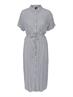 VMBUMPY SS CALF SHIRT DRESS WVN GA NOOS snow white2
